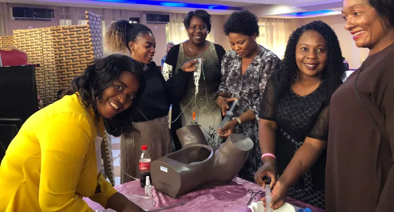 Zambia midwives training