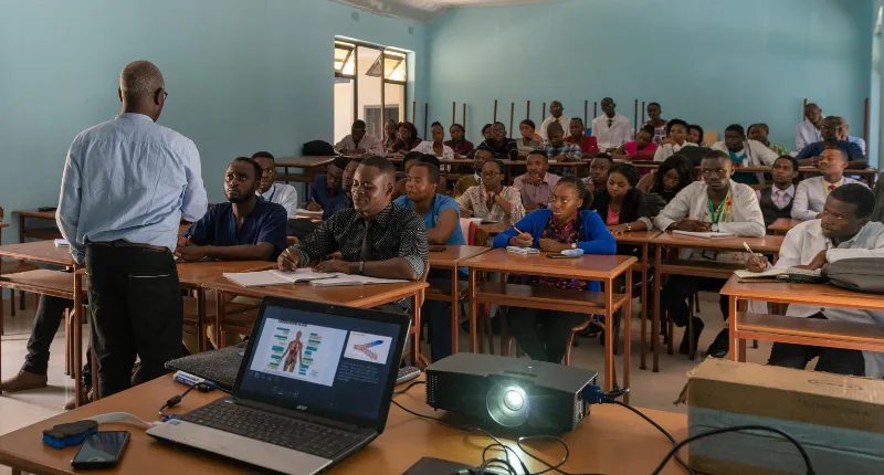 Medical students Zambia