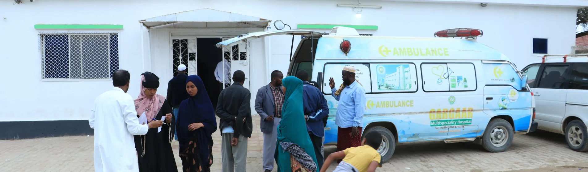 Ambulance Somaliland Hargeisa Group Hospital