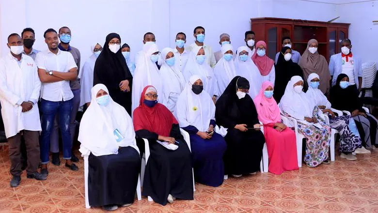 health workers Hargeisa Group Hospital