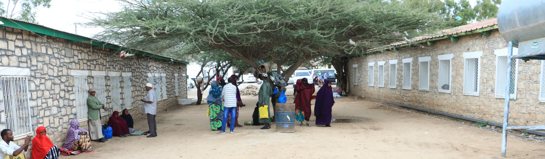 Patients outside Hargeisa Group Hospital Somaliland_hero banner