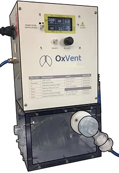 The OxVent ventilator.