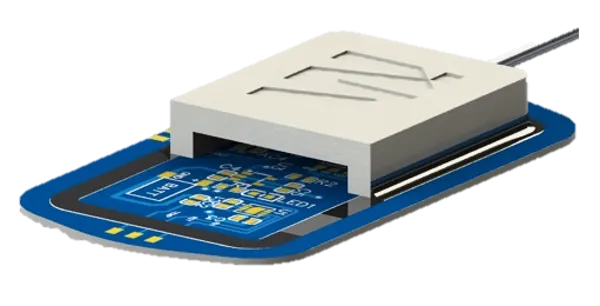 silicone encapsulated ceramic enclosure