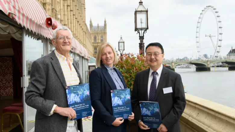 Professor David Attwell, Dariel Burdass and Dr Richard Siow