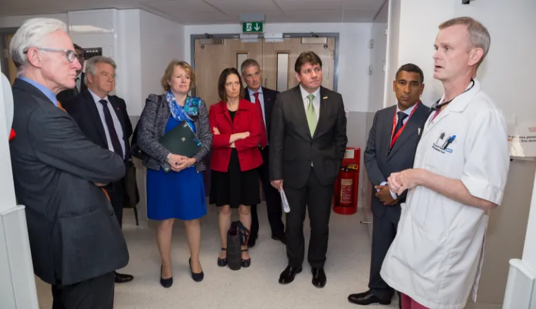 Science and Technology Select Committee on King's BHF lab visit
