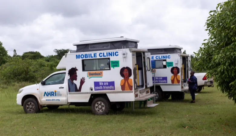 An example of a Mobile Clinic van that will be used by the study team in Kwazulu Natal
