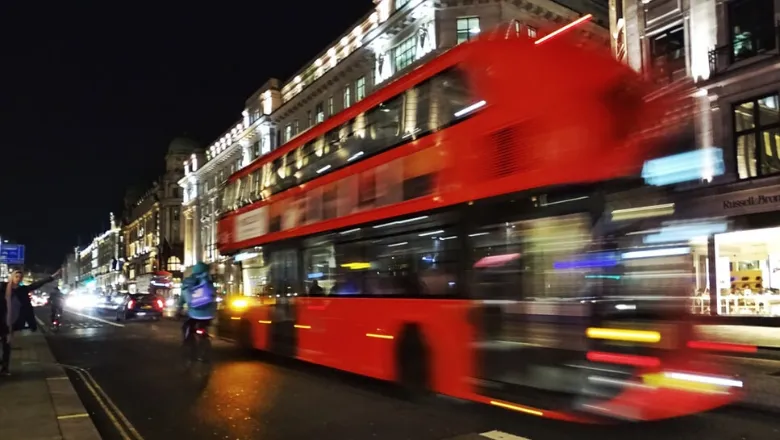 busy road london