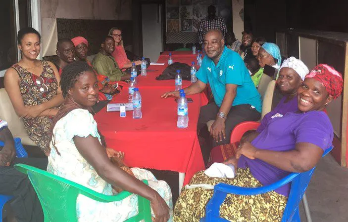Stroke survivors community engagement meeting Freetown