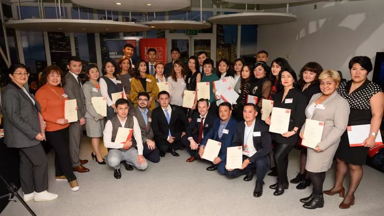 Kazakh students at Forensics Awards Kings 2019-99