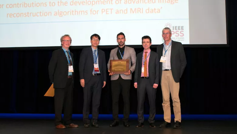 Dr Abolfazl Mehranian Wins IEEE Bruce Hasegawa Young Investigator Award