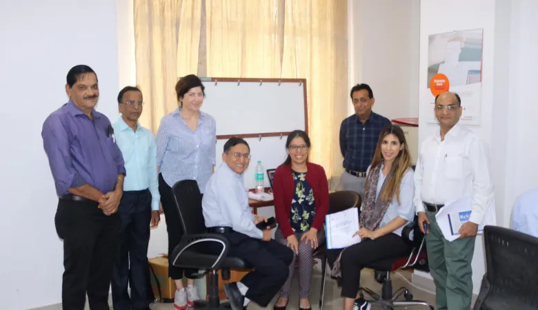Nabila and the team at one of the clinical imaging facilities