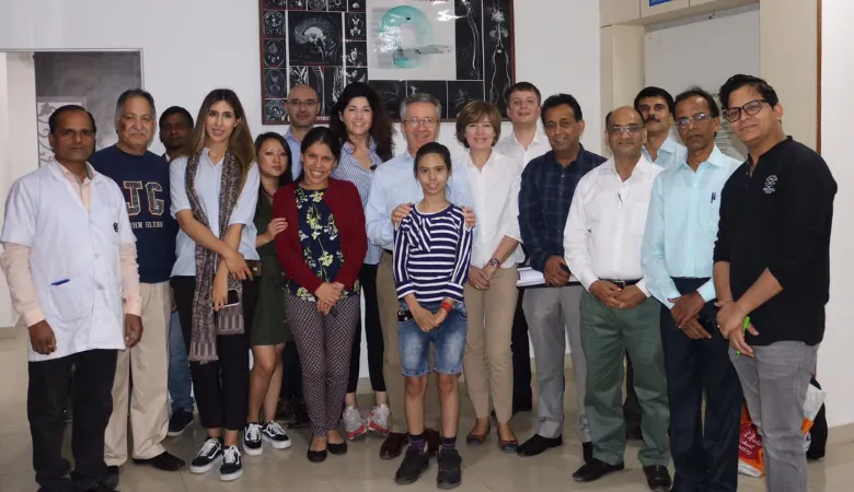 The project team and clinic staff