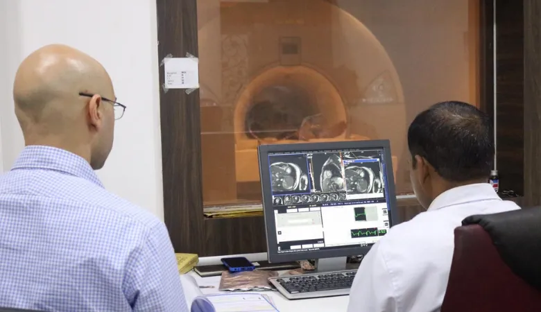 Ultrafast MRI sequences can be used to monitor iron levels in the heart and liver