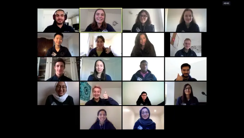 Screenshot of iGEM 2020 Competition winners