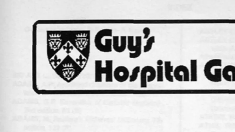 Guy's Hospital Gazette carousel final 1