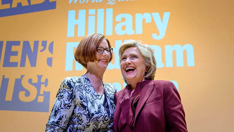 Clinton and Gillard