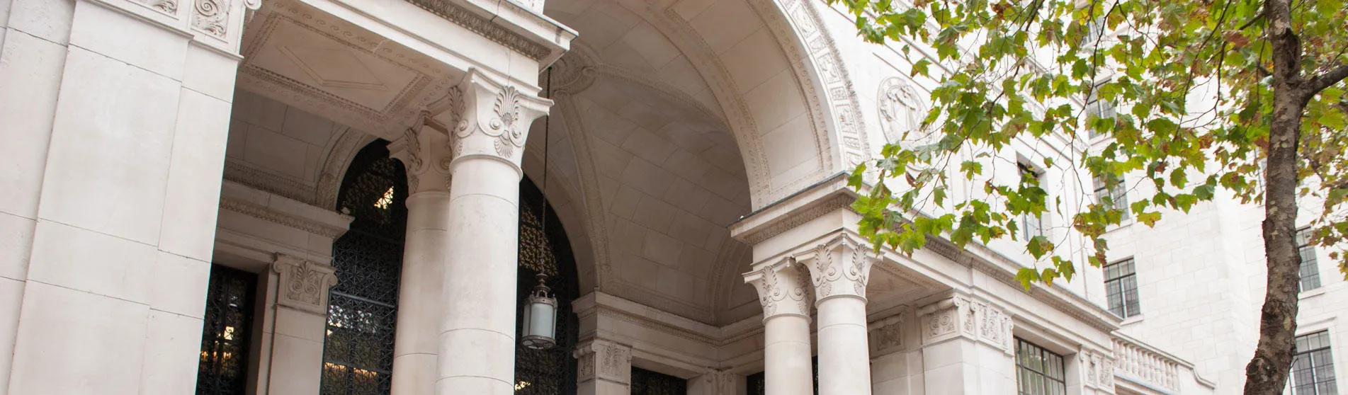 Bush House entrance