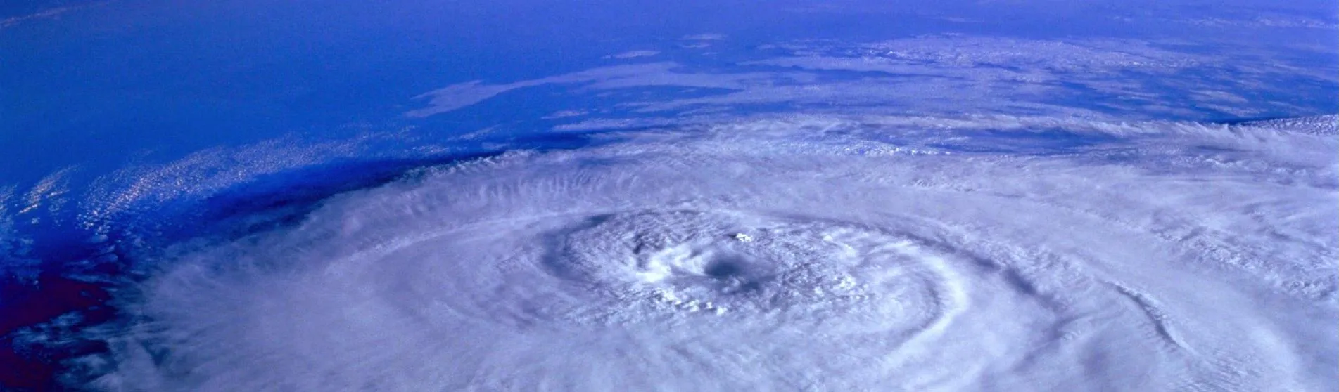 Eye of the Storm Image from Outer Space
