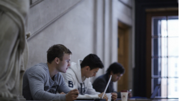 Studying in the King's Building