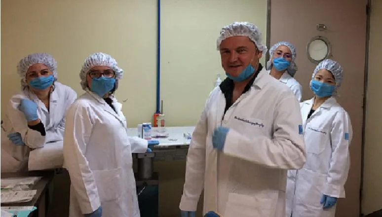 Dr Paul Taylor and his team conducting preclinical studies in Mexico.