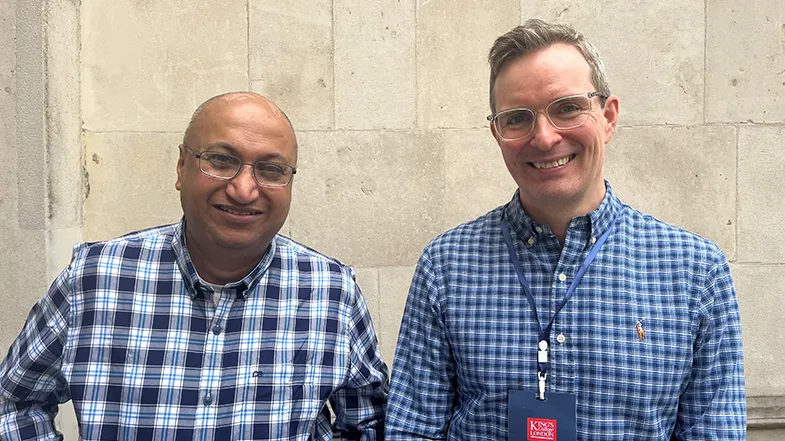 Subhankar Mukhopadhyay (King's) and Stephen Shaw (Apollo Therapeutics)