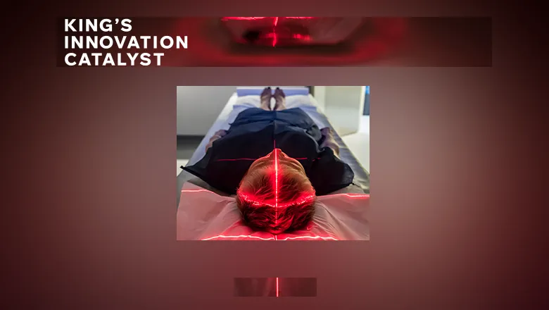 person having a medical scan