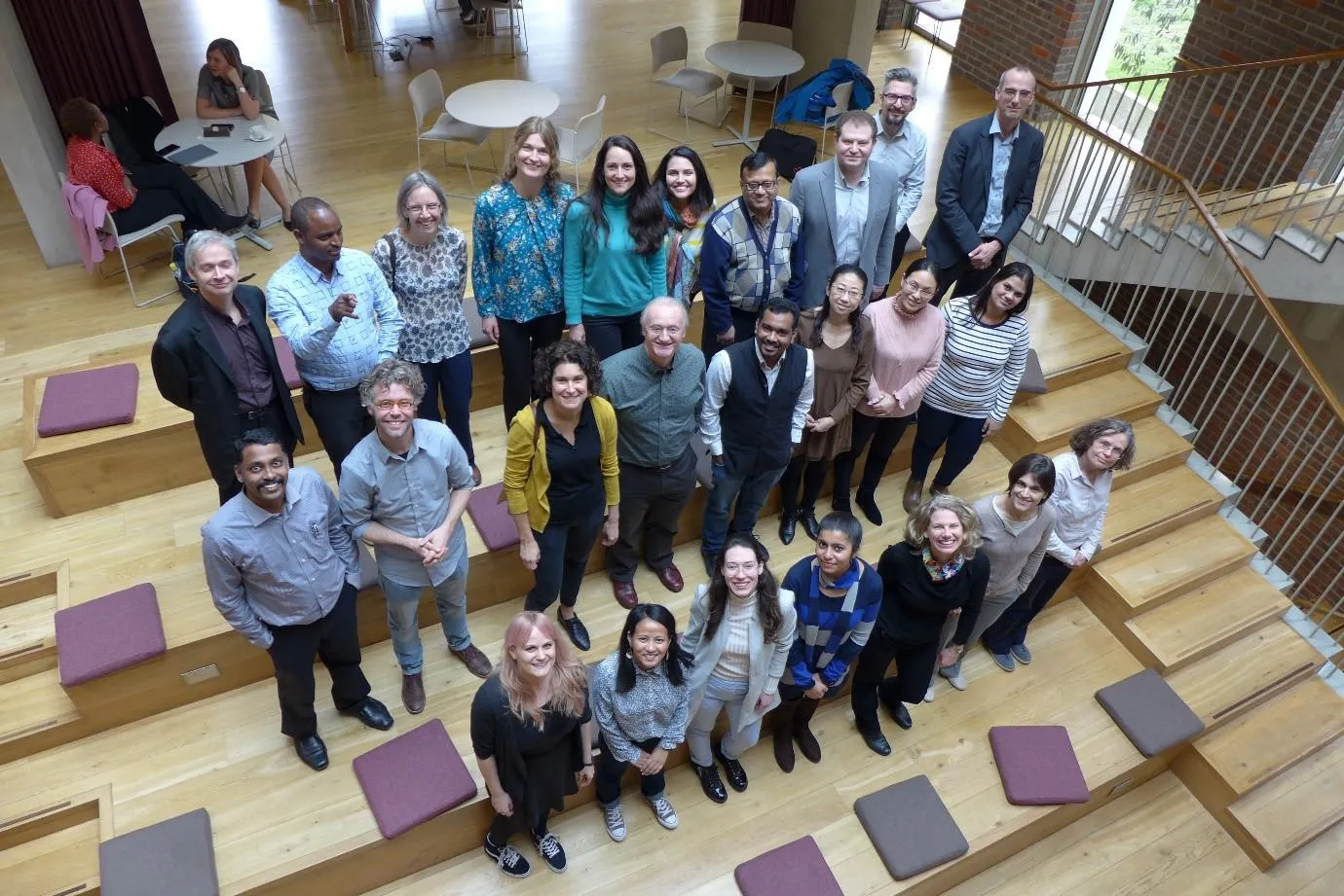 Image of the researchers involved in the INDIGO Network project