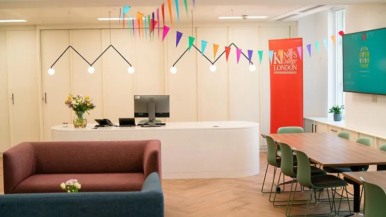 Reception and break-out area