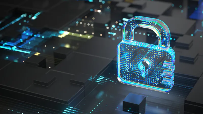 Picture of a digital lock