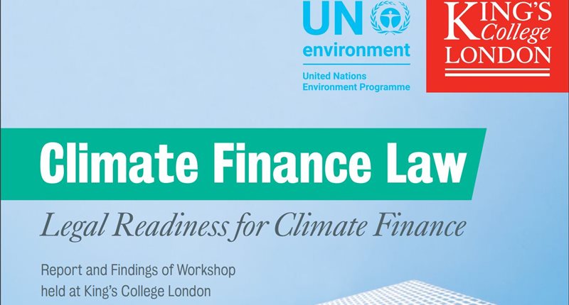 Climate Law and Finance - booklet cover