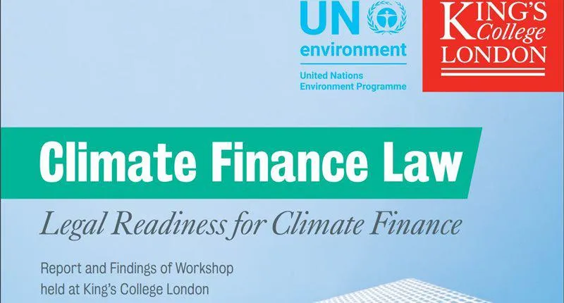 Climate Law and Finance - booklet cover