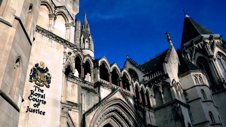 External view of The Royal Courts of Justice