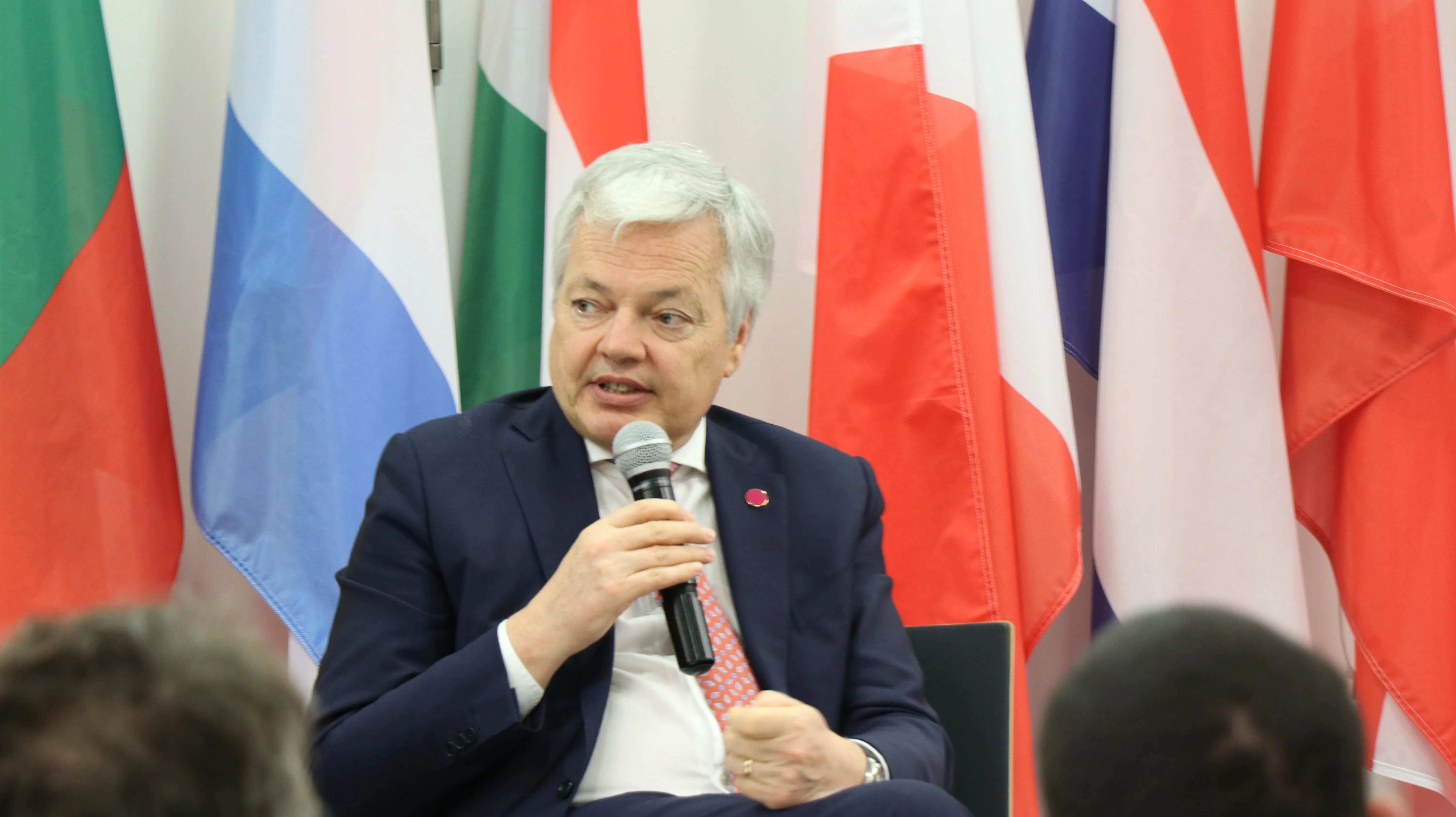 The EU Commissioner for Justice Didier Reynders 