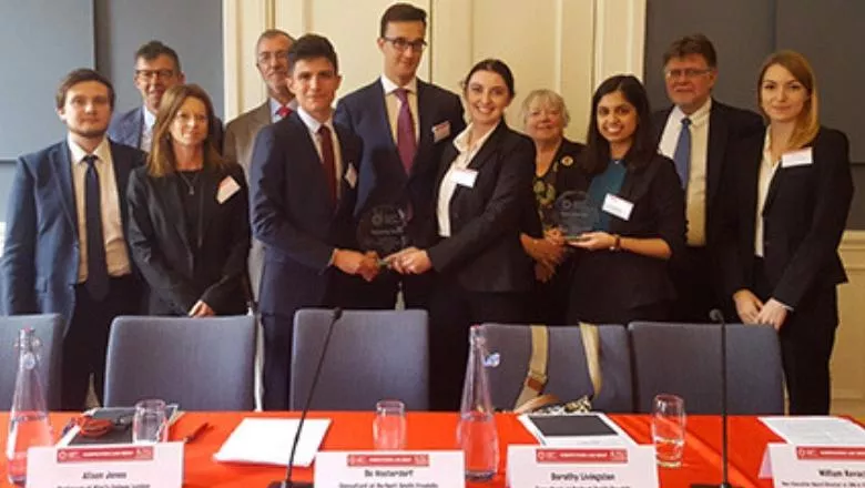 Herbert Smith Freehills Competition Law Moot Winners