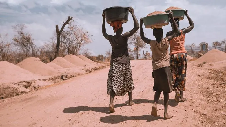 Rhino refugee camp, Arua, Uganda. Refugees from South Sudan have reportedly come into conflict with local people over scarce natural resources, a situation made worse by climate change.