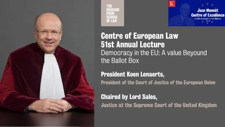 President Koen Lenaerts and event details