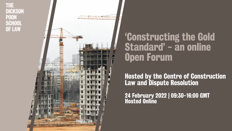 'Constructing the Gold Standard' - an online Open Forum