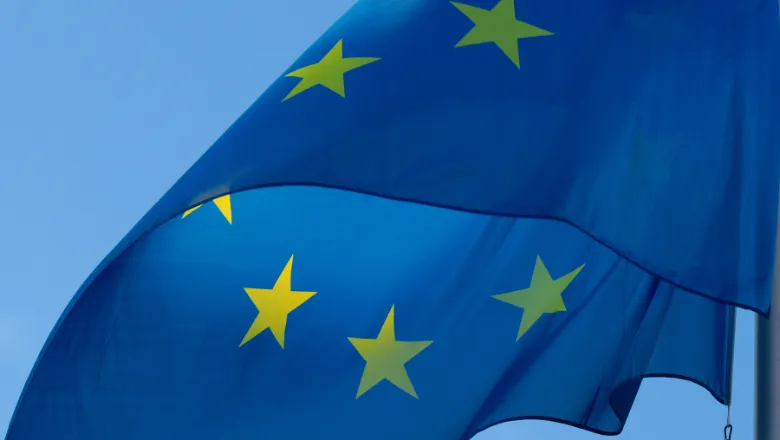 The European Union Flag for the EULEN Conference on 1 and 2 September 2022