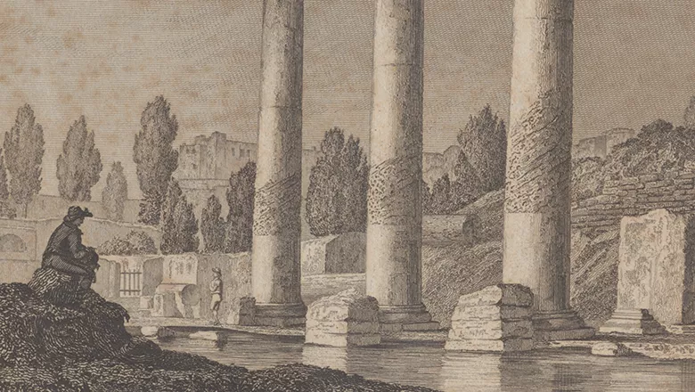 Pillars from a classical structure