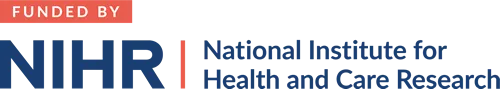 An image of the "funded by NIHR" logo