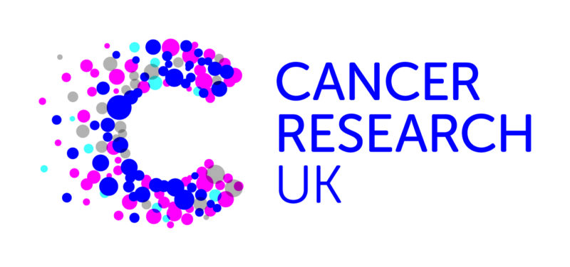 Cancer Research UK logo.