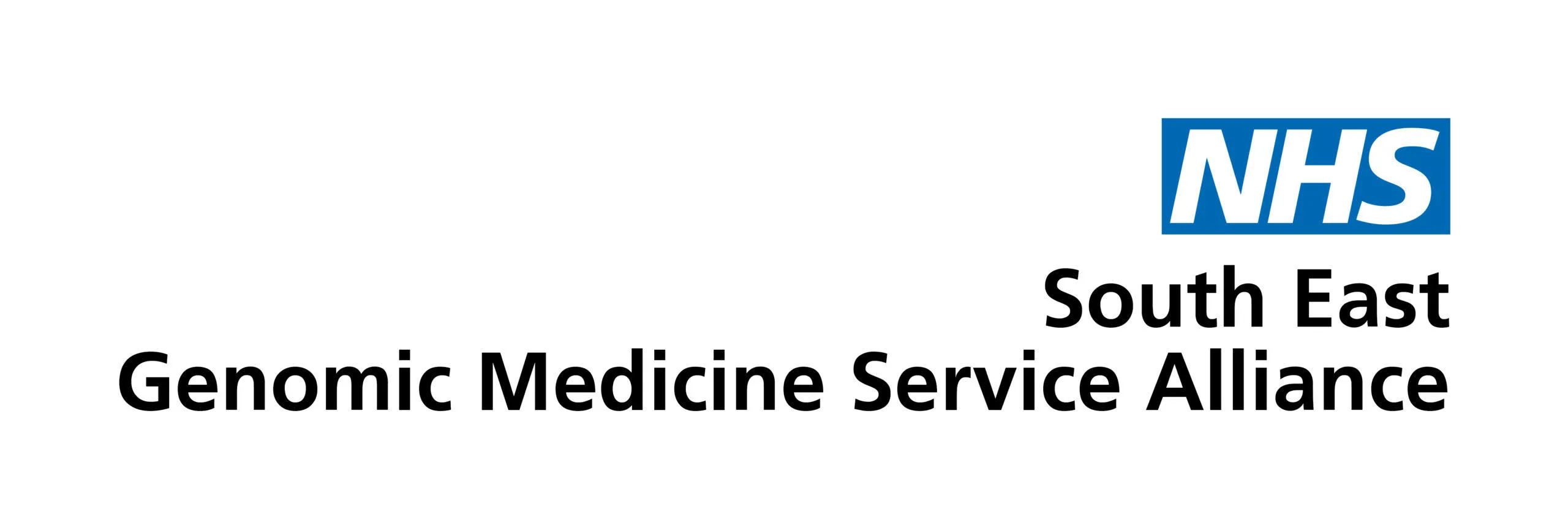 NHS South East Genomic Medicine Service Alliances (GMSA) logo