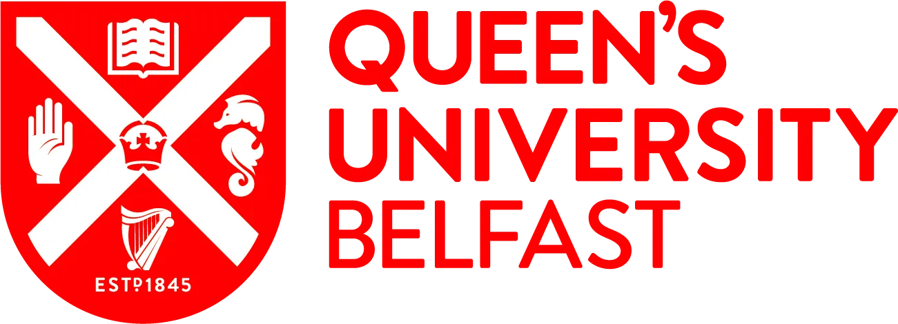 Queen’s University Belfast Red Logo - Landscape