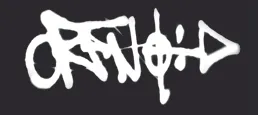 The image shows a graffiti-style artwork saying "Orphan Drift".