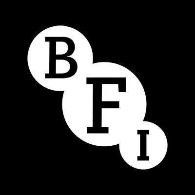 The image shows letters BFI, the logo of the British Film Institute.