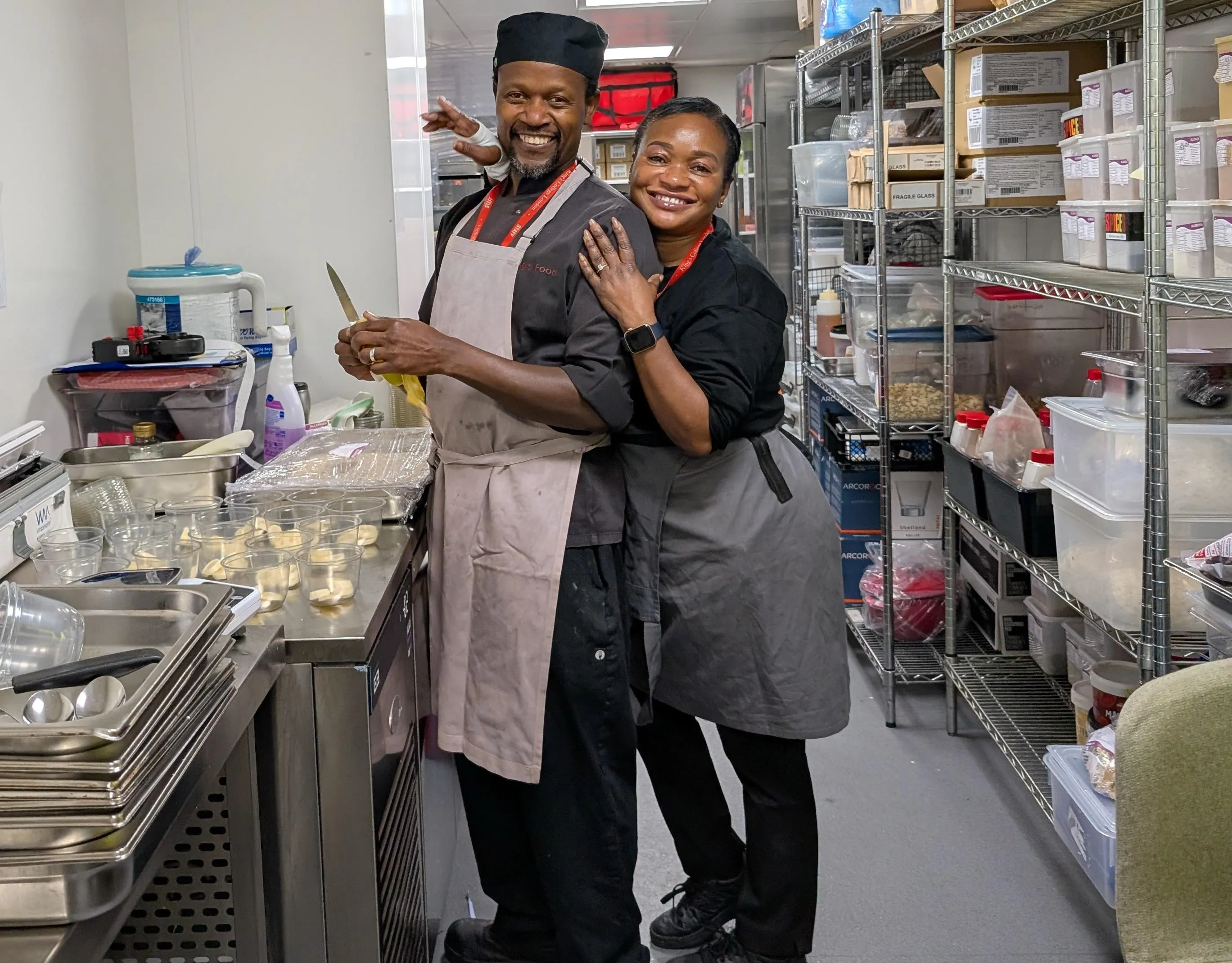 two cooks in a King's kitchen