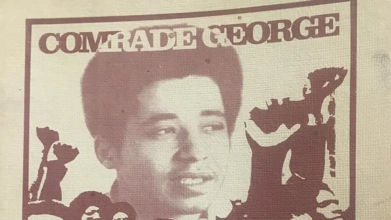 Image: Original document from the King's Archives featuring the imprisoned activist, George Jackson. 
