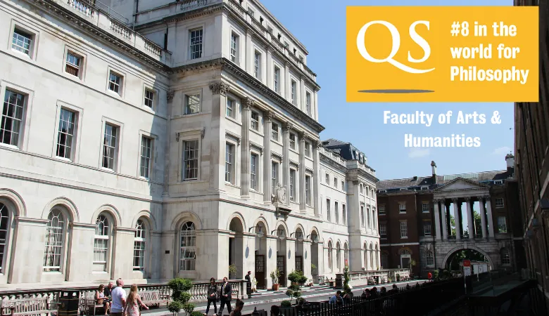King's Philosophy Department now ranks eighth in the latest QS World University Rankings