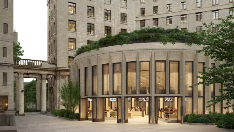Bush House South West Wing redevelopment projected image