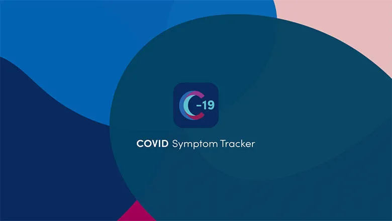The COVID Symptom Tracker logo.